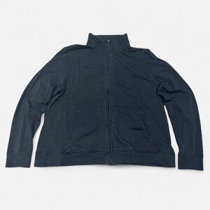 Black Light Full Zip Jacket, Size XXL